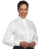 Tab Collar Clergy Shirt Long Sleeves for Women - Trinity Robes