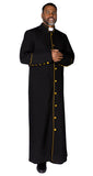 Clergy Cassock Robe Black - Trinity Robes